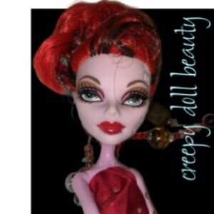 Copy Mattel Monster High 2011 Operetta Doll - handmade outfit no dice earring